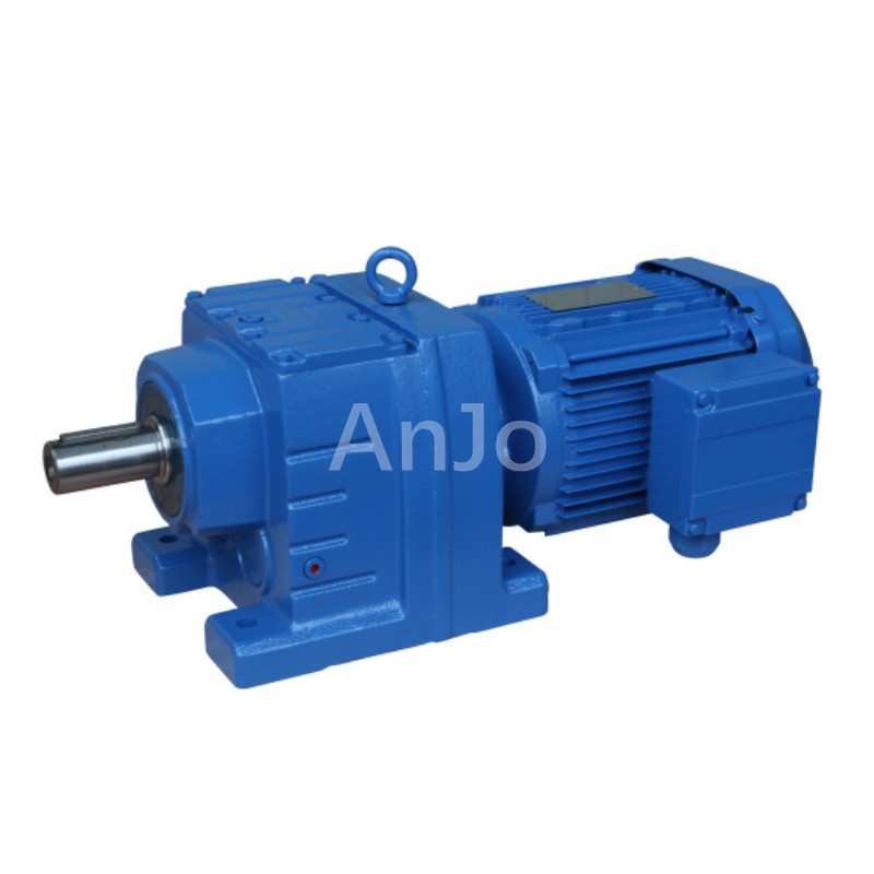 R97 coaxial helical china manufacturer price foot mounted AC gear motor R97 coaxial helical china manufacturer price foot mounted AC gear motor